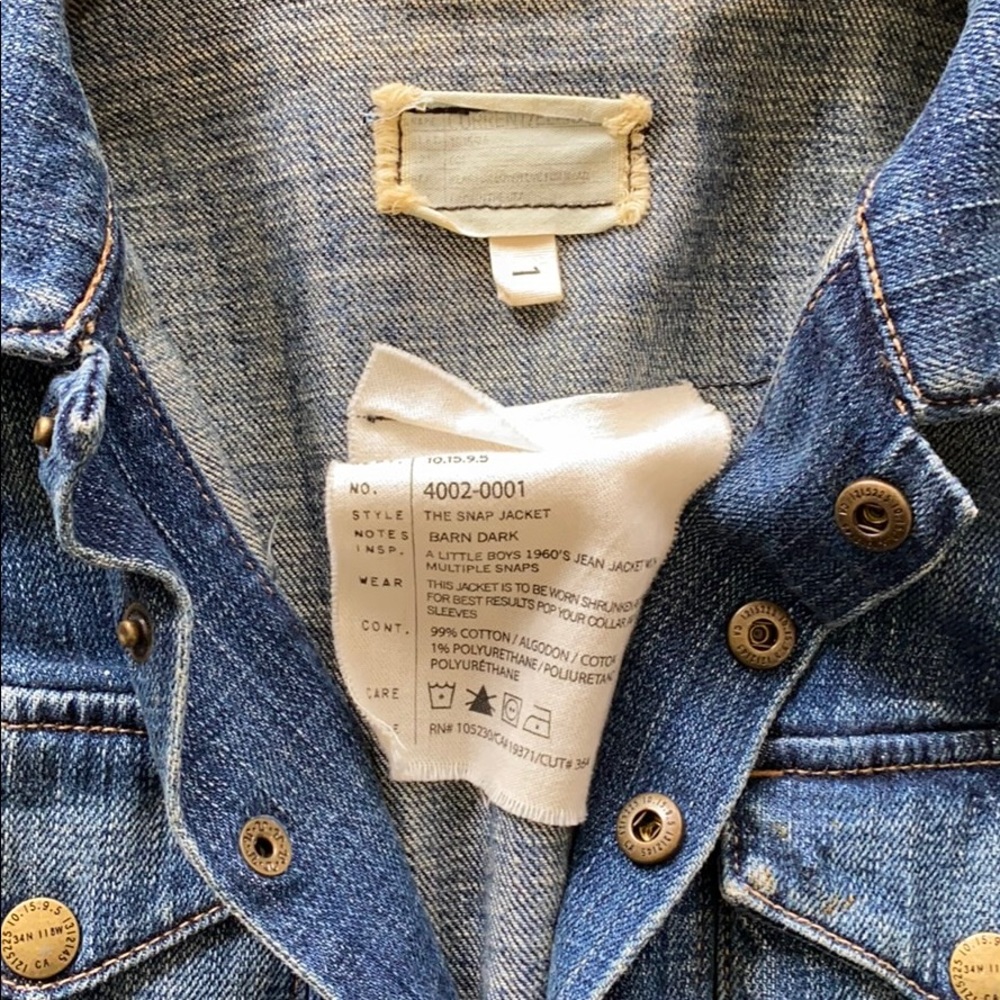 Current Elliot Snap Jean Jacket - image 2